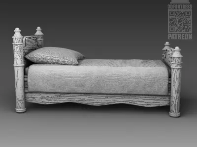 SmallBed 3D print model
