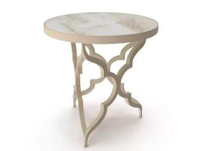 Tommy Bahama Accent Table Low-poly 3D model