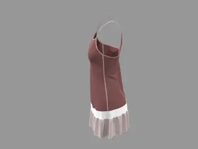 Tennis Dress 3D model