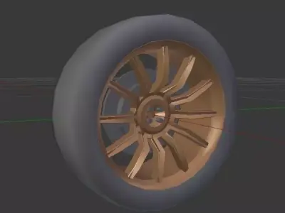 Free Wheel 04 Free 3D model