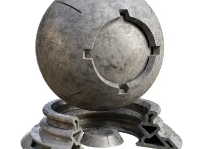 Patina Materials 19-20 - PBR - Seamless - 4k - SBSAR Texture