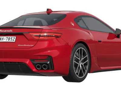 Maserati GranTurismo Trofeo 2023 3D model