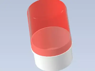 Emergency Car Lamp 3D print model