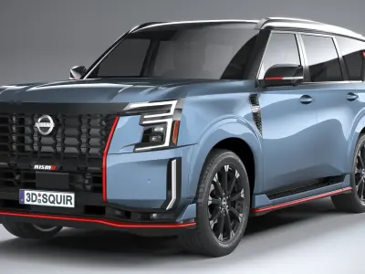 Nissan Armada Nismo 2026 3D model