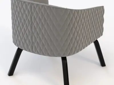 Lolita Diamond Armchair 3D model