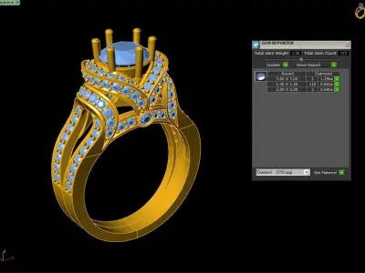 Ring Girl G3 3D print model