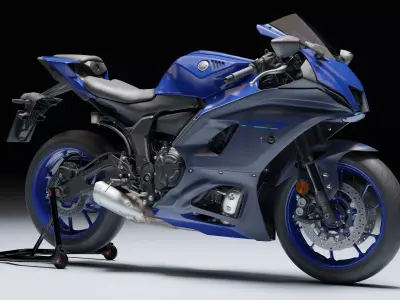 Yamaha YZF R7 2022 Low-poly 3D model