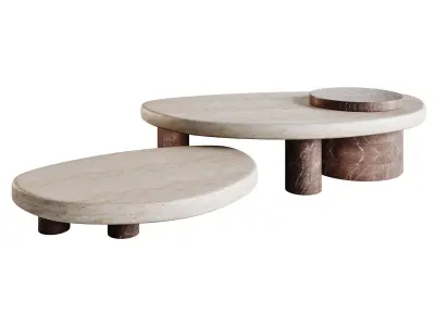 Larry Coffee Tables 3D model