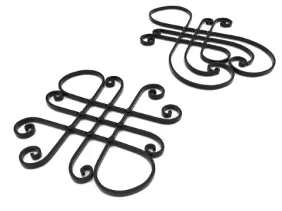 Wrought iron elements vol 5 3D model