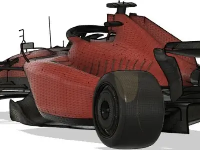 Ferrari F1 2022 Printable 3D print model