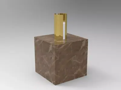 Huhu Candle Holder Low-poly 3D model