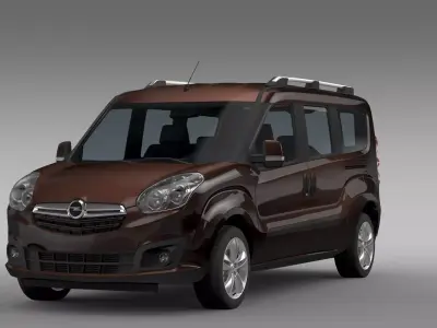 Opel Combo Tour LWB D 2015 3D model
