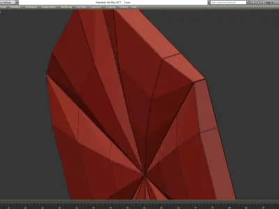 3d panel decoration low poly 3d model Low-poly 3D model