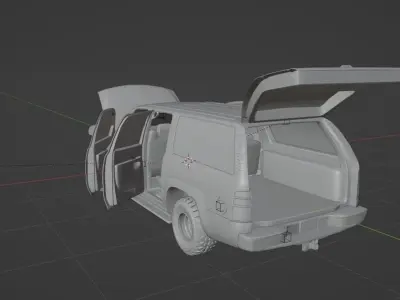 Chevrolet Taha Suburban 3D model