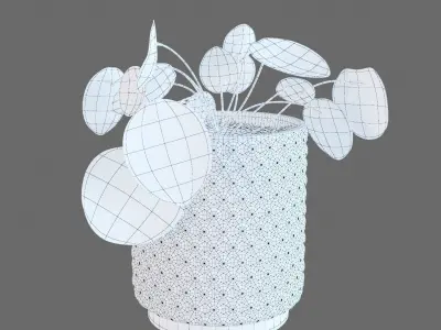 Decorative set 004  3D model