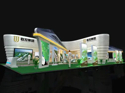 Exhibition - Area - 26X13-3DMAX2009-019 3D model