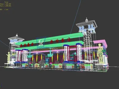 Exhibition - Area - 18X6-3DMAX2009-08 3D model