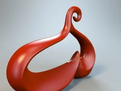 Abstract Figure m015 P 3D print model