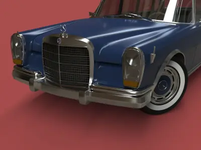 Mercedes Benz 600 Pullman 1964 3D model