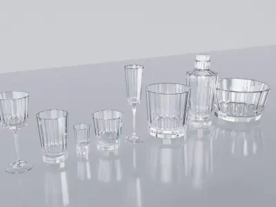 Glasses Set 3D Models 3D model