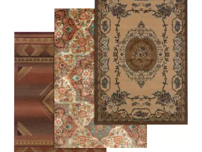 Rug Set 849 3D model