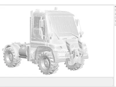 Car - UnimogU400 3D print model