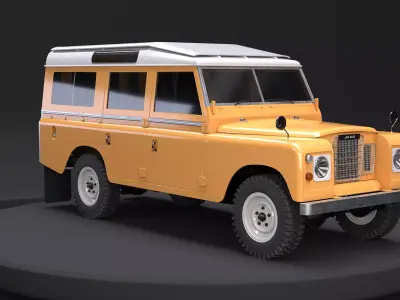Land Rover Series III 3D model