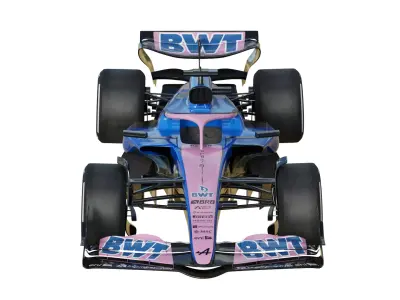 F1 Alpine A525 2025 3D model