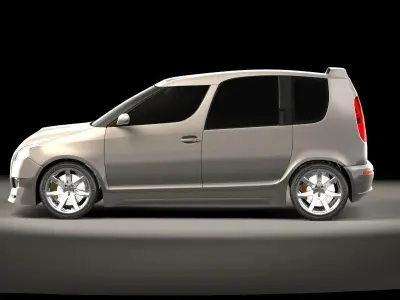 Skoda Roomster 3D model