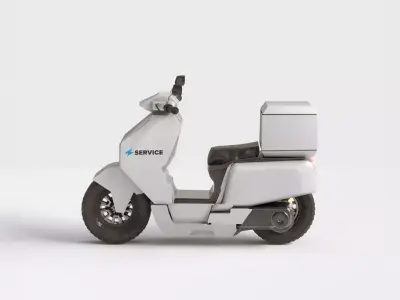 Scooter X1  3D model