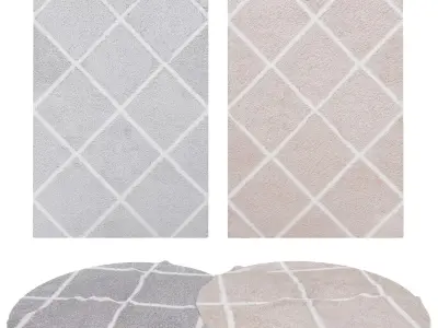 Rugs No 798 Low-poly 3D model