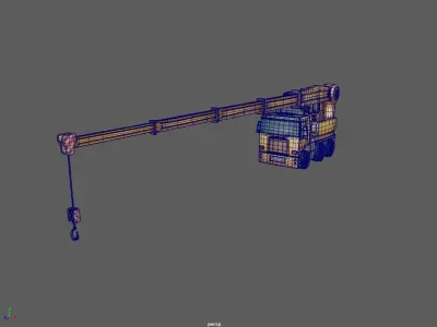 TOON Crane 3D model