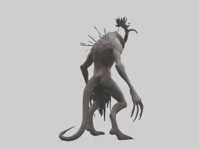 Beast of the Damned model 3D model