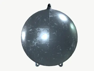 Flammable Gas Tank 3D model
