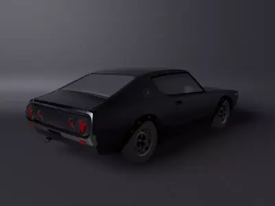 datsun 240k Free 3D model