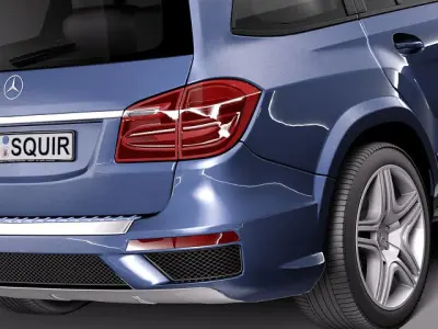 Mercedes-Benz GL-Class 2013 3D model