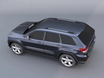  Jeep Grand Cherokee 2011 suv vehicle 3D model