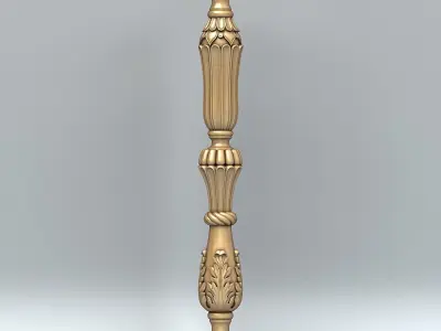 Baluster 009 3D model