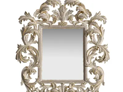 Roberto Giovannini Art 1011 Classic Mirror two finishes LOWPOLY Low-poly 3D model