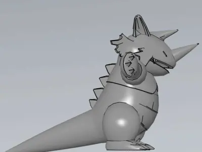 MakeIT Pokemon Rhydon 3D model