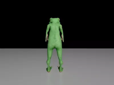 3D karekter model  biped animasyonlu 3D model