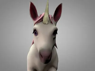 Unicorn 3D model