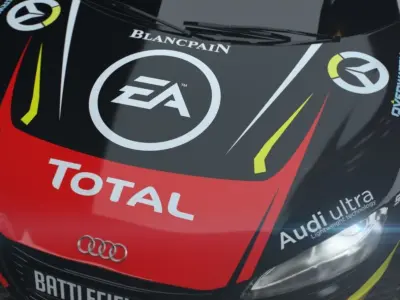 Audi R8 NASCAR 3D model