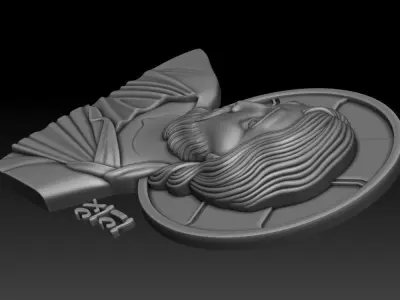 Jesus 3 statue of 3D print model