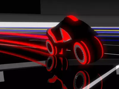 TRON RECREATED 3D model