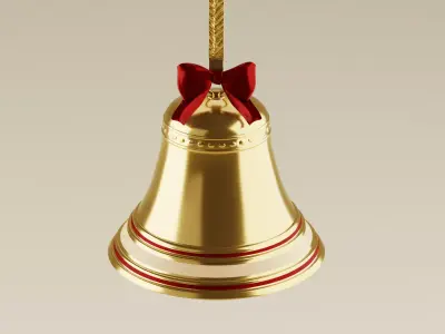 Christmas Bell 3D model