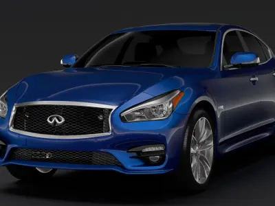Infinity Q70 S 2018 3D model