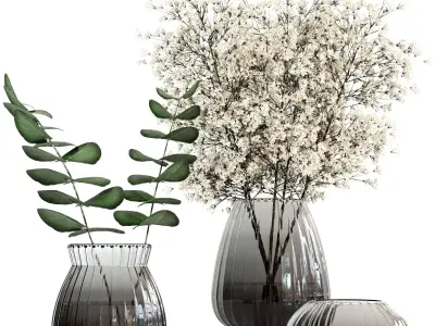 bouquet-01 Low-poly 3D model