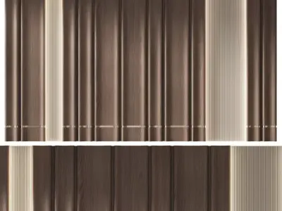 Decorative V49 Wall Panels 3D model