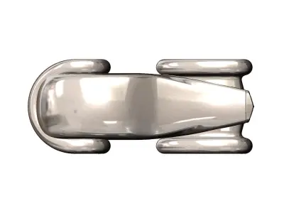 Wire grille Bugatti Atlantic Coupe 57sc  sculpture  3D print model